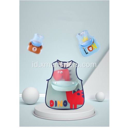 Bib silikon food grade kustom Murah untuk anak-anak